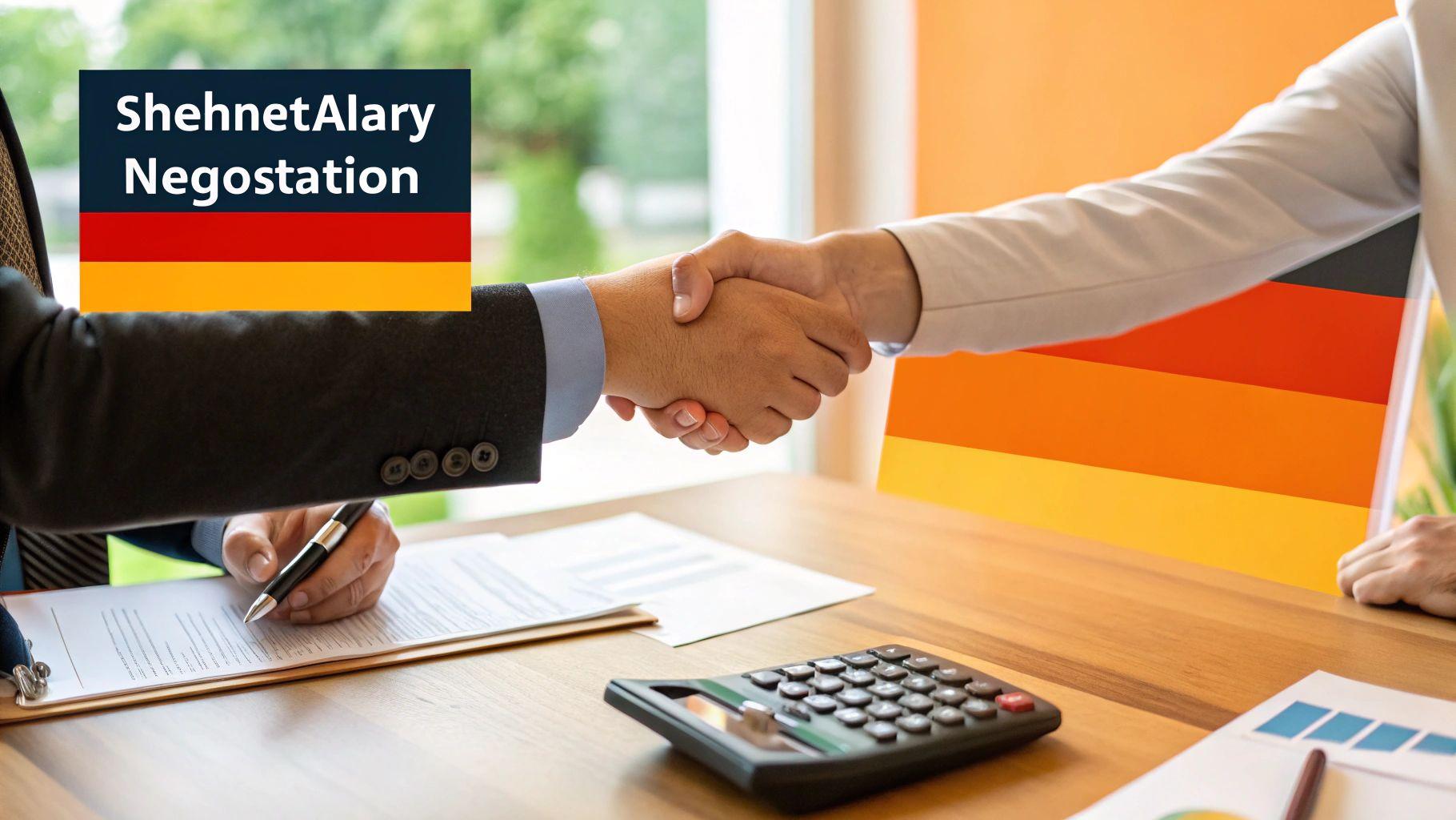 Master salary negotiation Germany with our practical guide. Learn to research your value, build a winning strategy, and confidently secure the pay you deserve.